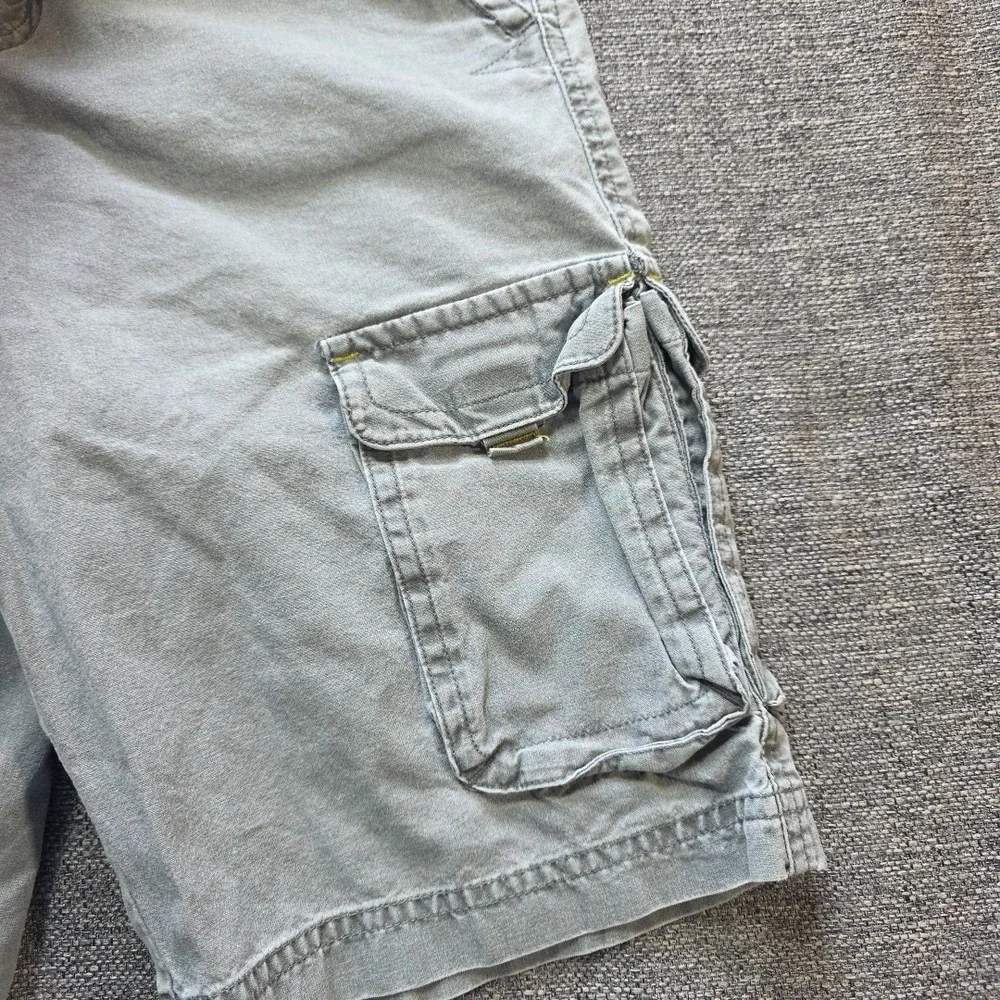Columbia Cargo Shorts Grey Size 12 Youth Adjustable